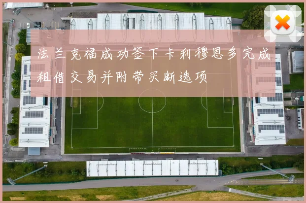 法兰克福成功签下卡利穆恩多完成租借交易并附带买断选项